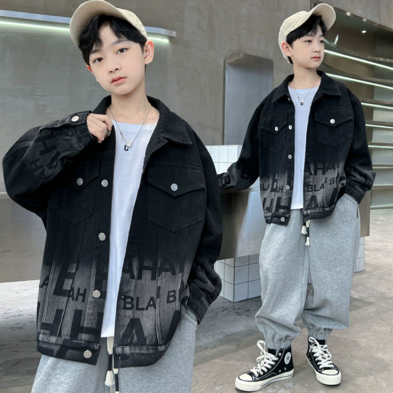Denim jacket, gradient