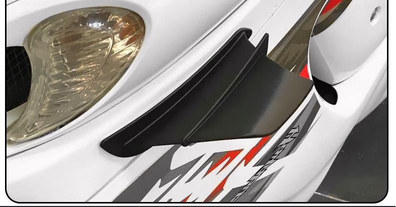 Motorcycle Accessories Modified Side Wind Deflector Racing Wind Wing Universal Deflector Cover Side Wind Spoiler Deflector Wing