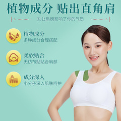 百年龍氏艾肩貼 直角肩艾草貼 支持代發艾草溫灸貼 肩頸貼腰椎貼