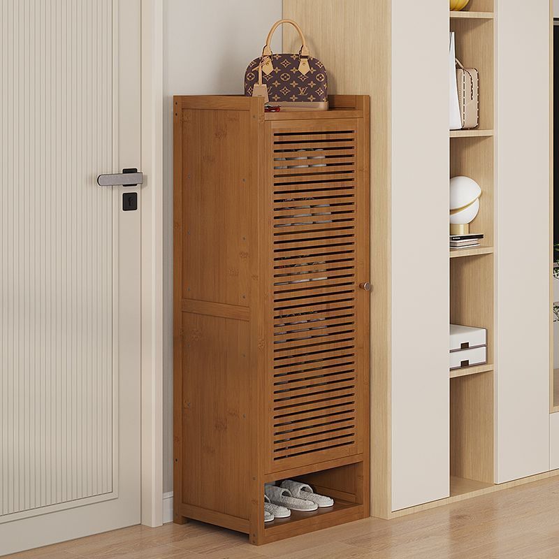 Simple Shoe Cabinet for Home Entrance, Multi-Layer Indoor Storage Shoe Rack, Large Capacity Dust-Proof Rack for Dormitory, Narrow Design