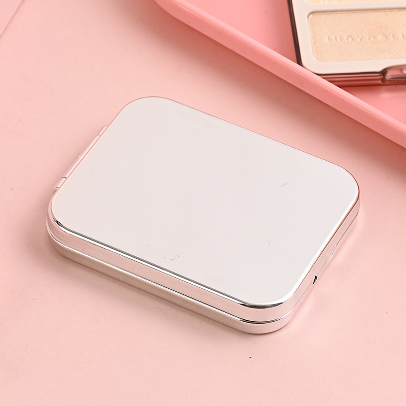 Espejo de Maquillaje Plegable de Doble Cara, ABS, Doble Cara, para Dormitorio y Baño