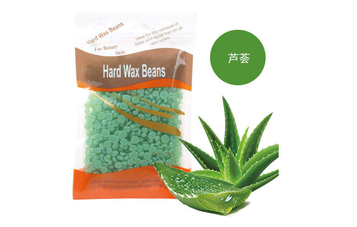 Venta caliente transfronteriza de frijol de Panamá profesional depilación calentador de cera frijol sólido cera dura tabletas de terapia de cera de pino