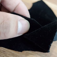 加厚植绒面料黑色平绒无弹绒布服饰面料包装绒布47色现货品质稳定