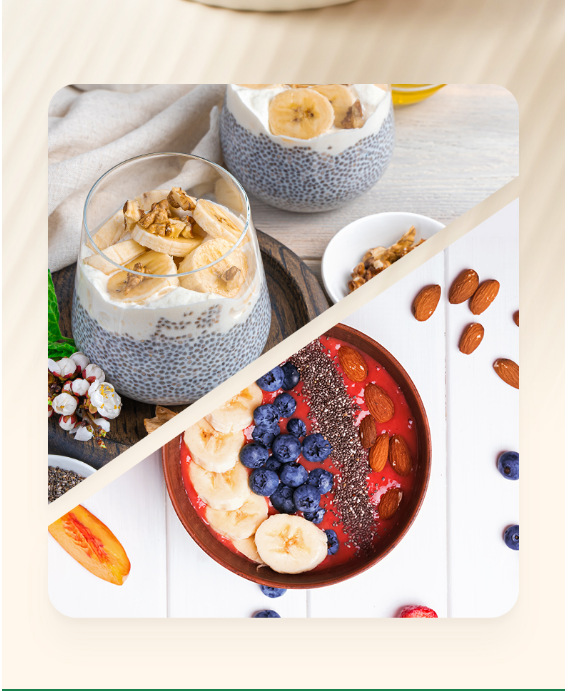 Chia Seeds 200g Bottle Ready to Eat Whole Seeds for Meal Replacement Drinks and Puddings details