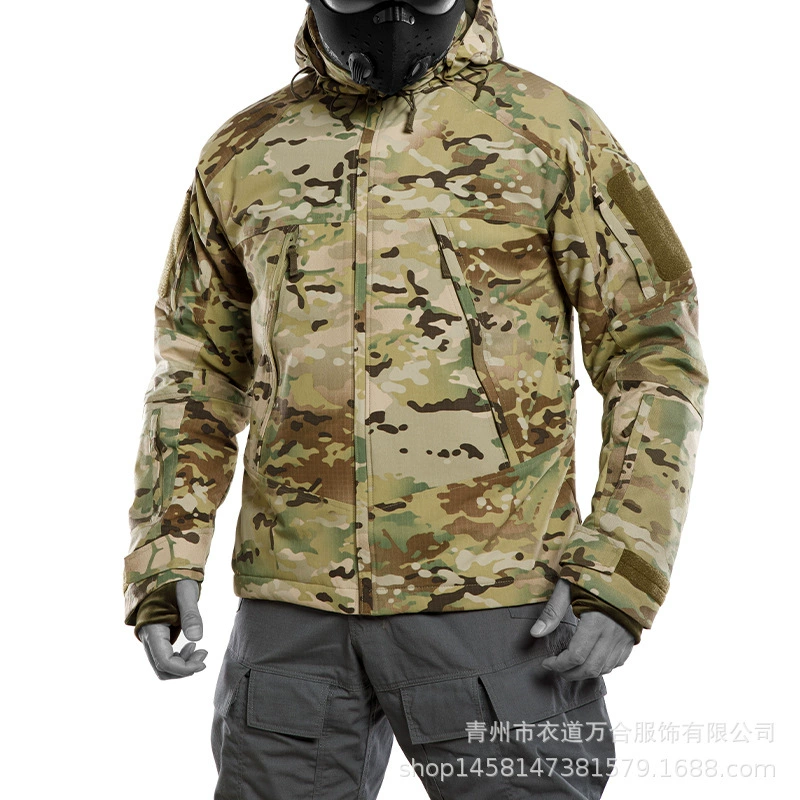 Терпение 4.0 Тактическая хлопчатобумажная одежда Мужская наружная одежда Хлопчатобумажная куртка зимняя полярная зимняя одежда