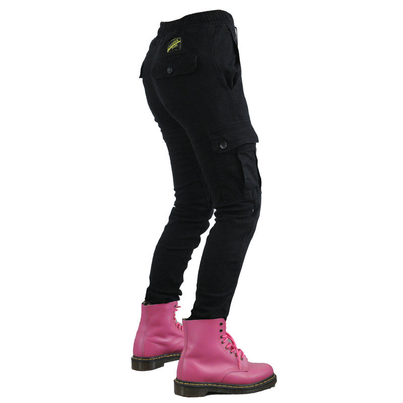 Loong biker casual camuflaje gota resistente a los pantalones de la motocicleta pantalones vaqueros de la motocicleta carreras de motos pantalones de montar para las mujeres