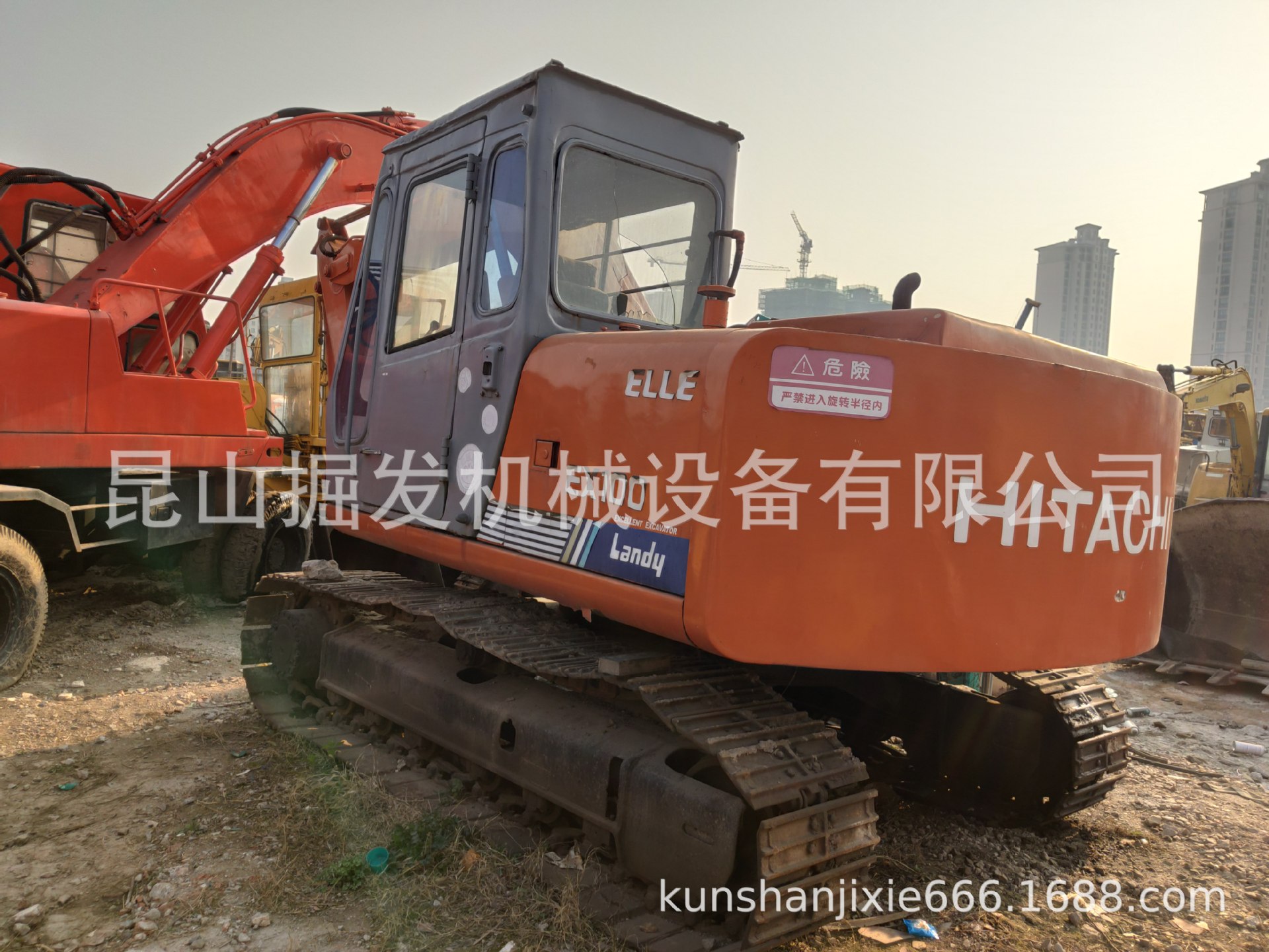 二手日立EX100挖掘机 日立100挖掘机