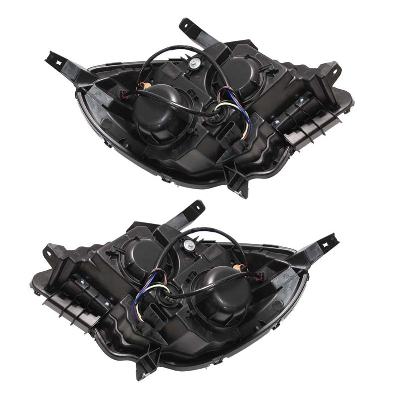 Aplicable a Chevrolet 10 - 15 Equinox American Headlight Explorer Black Half Assembly Low Halogen