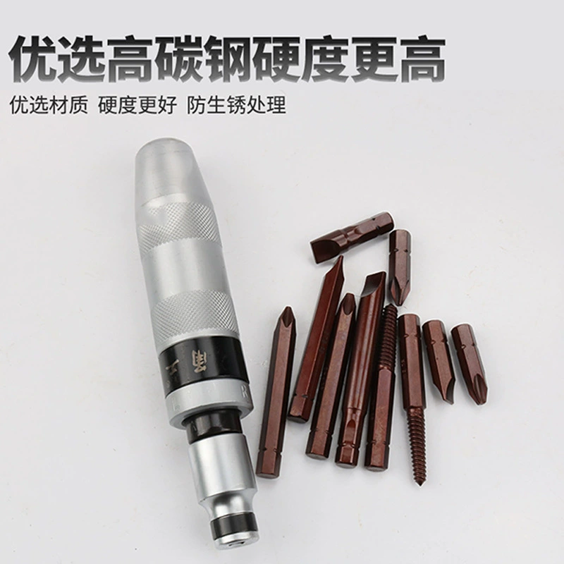Universal screwdriver, tools set