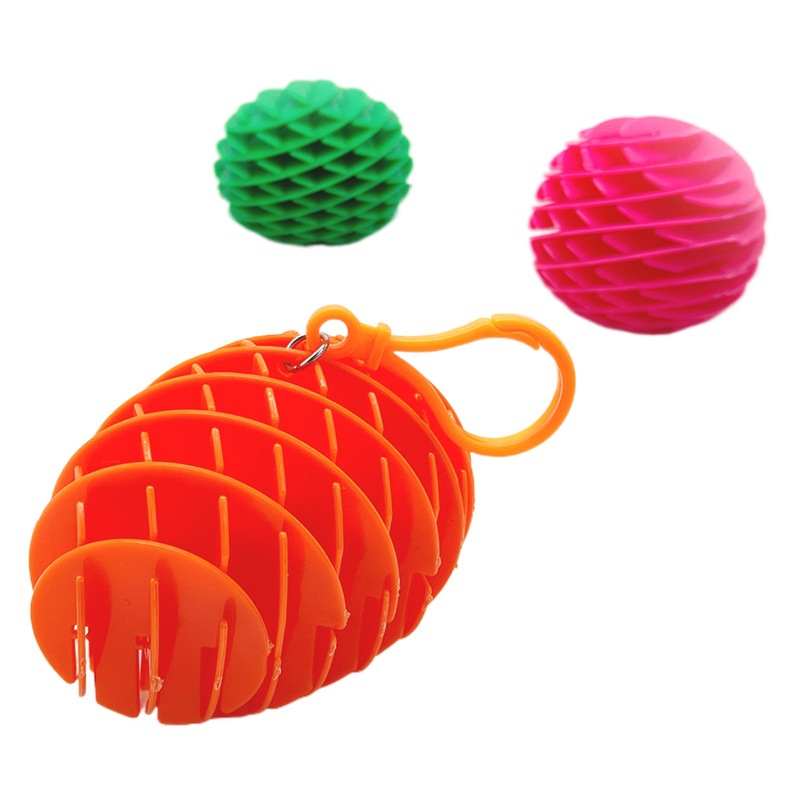 Descompresión red elástica 3D deformación gusano Grande Mediano pequeño tamaño ventilación dedo sensorial descompresión juguete llavero