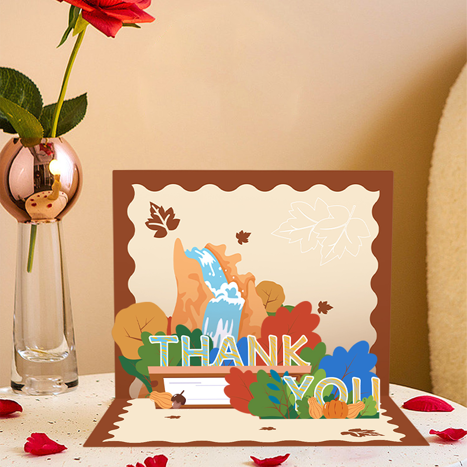 Pastoral Letter Special Paper Casual Daily Card display picture 6