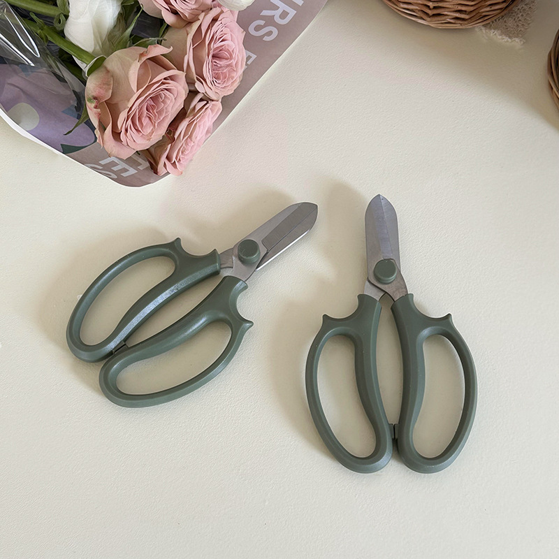 花艺剪刀花剪插花手工工具修剪花枝园艺剪子家用宽头修枝剪珏沁
