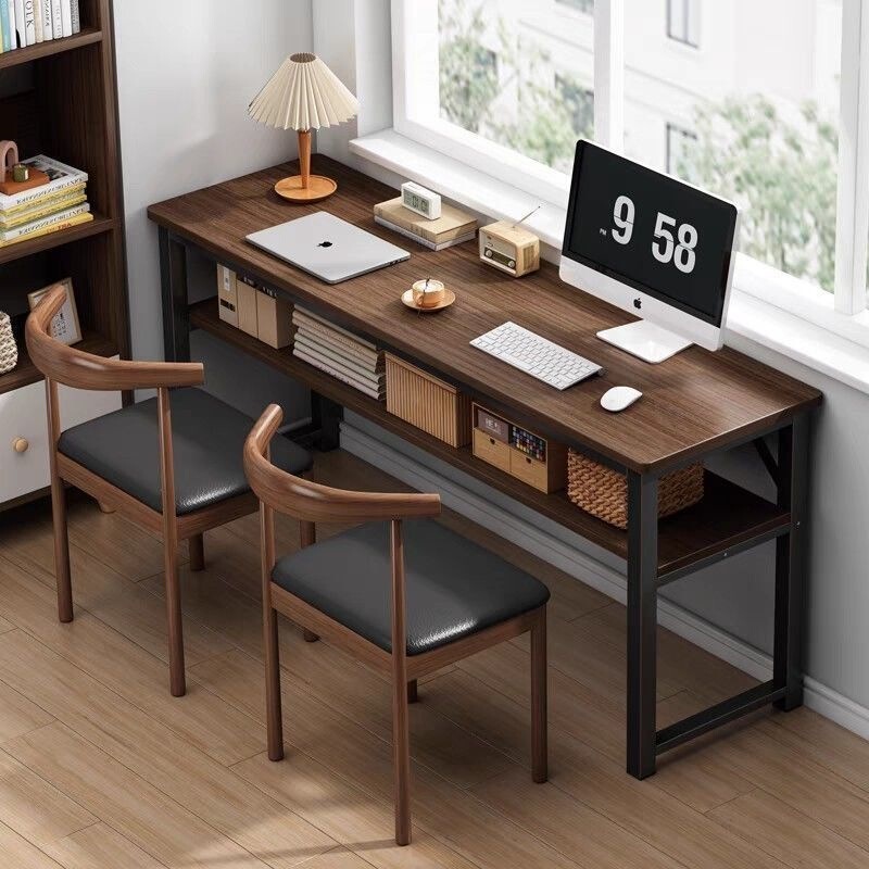 Long Table Computer Desk Bedroom Girls' Simple Office Study Desk Student Home Rectangular Work Desk Long Table Computer Desk Bedroom Girls' Simple Office Study Desk Student Home Rectangular Work Desk