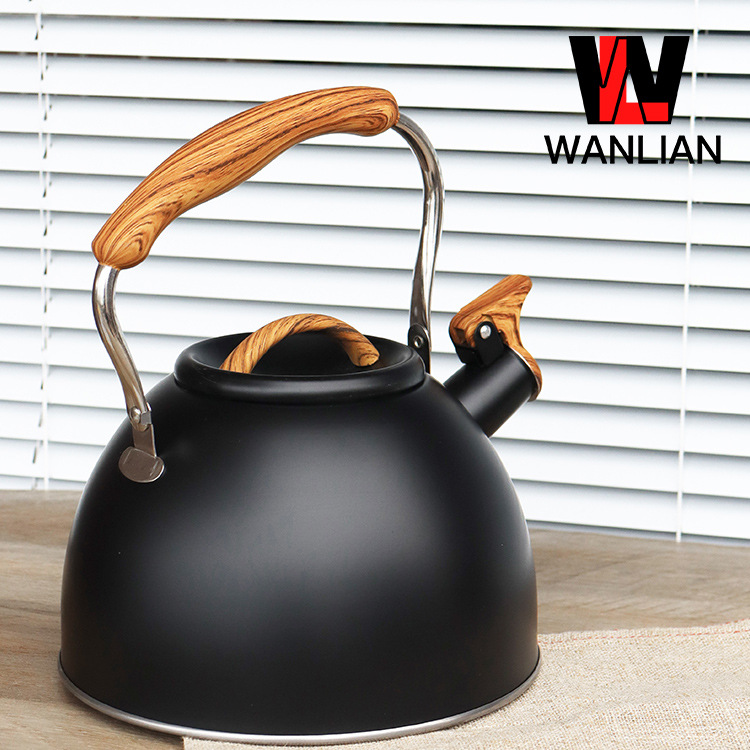 Transfronterizo Amazon acero inoxidable silbido hervidor de agua hervidor de café hervidor de leche silbido hervidor de agua hervidor de 3L gran capacidad silbido hervidor