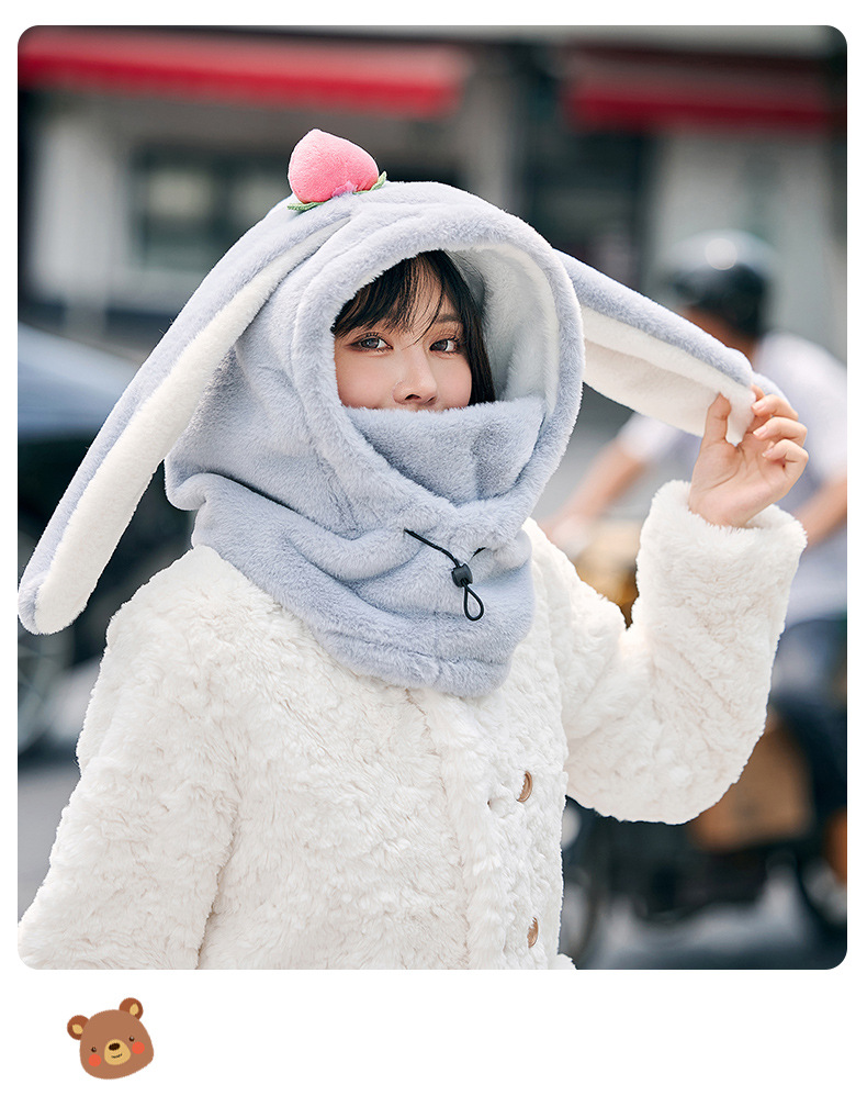 Ski Face Helmet Cap in Camel