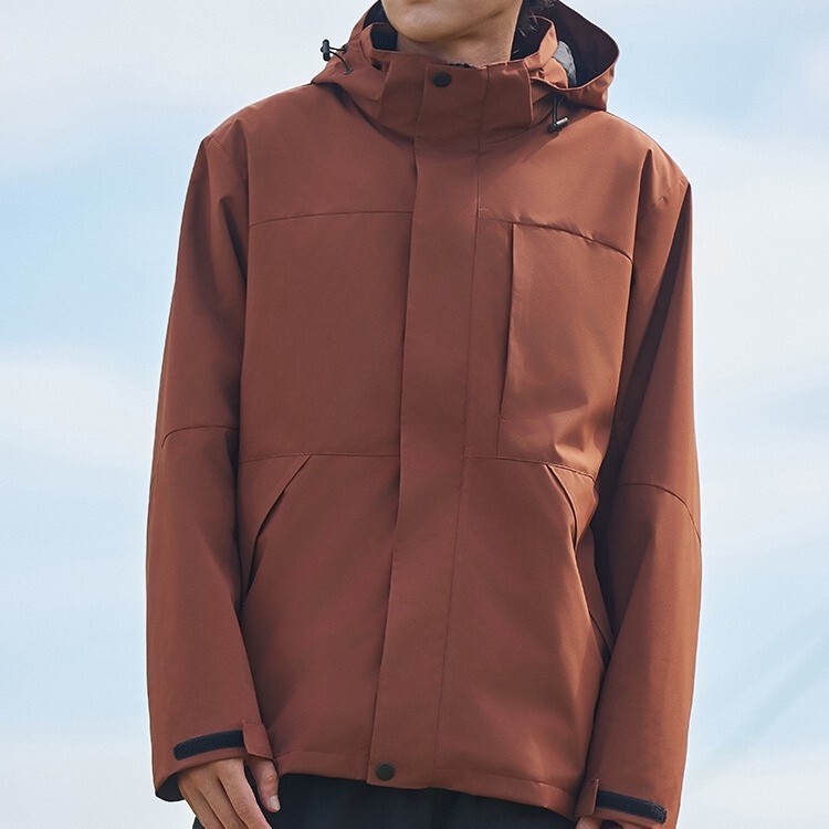 Winter Charge Clothes Cotton-padded jacket Detachable Men's and Women's Casual Jacket Windproof Waterproof Outdoor Mountaineering Suit Warm