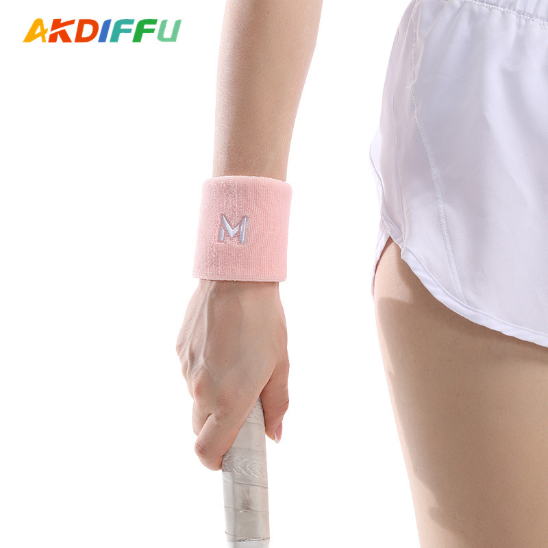 Protector de muñeca deportivo, toalla, protector de mano, pulsera, protector de muñeca absorbente de sudor al por mayor, hombres y mujeres, baloncesto, fútbol, yoga, protector de banda para el cabello