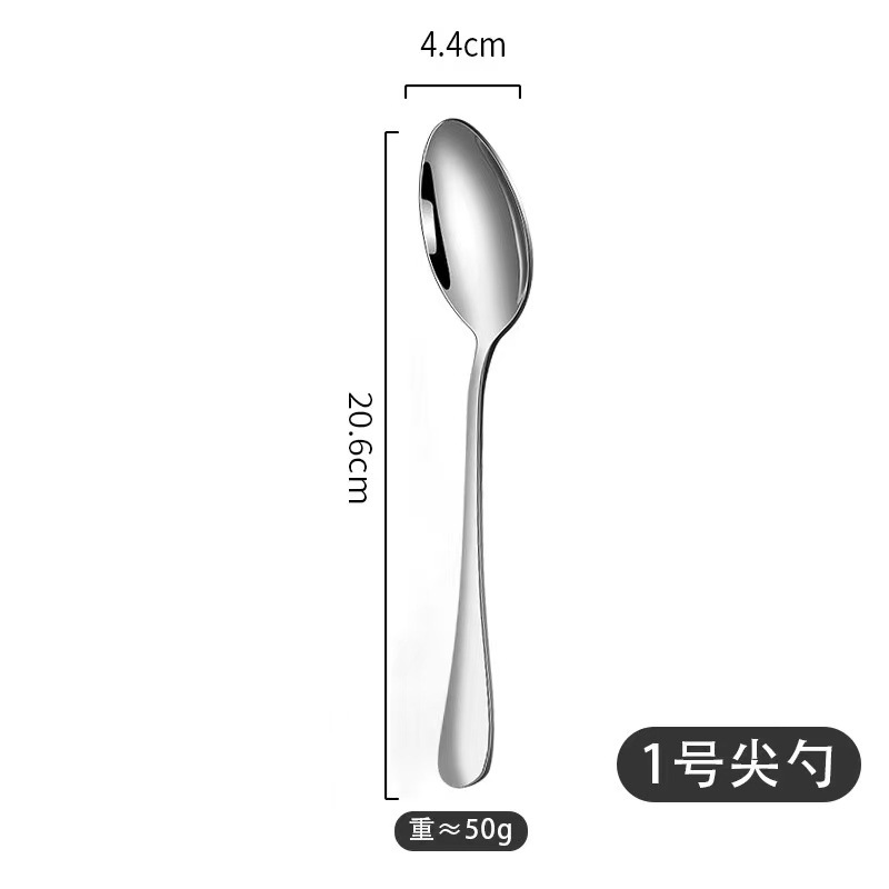 Transfronterizo 1010 cuchillo de acero inoxidable tenedor cucharas para el hogar suministros hoteleros de café cuchillo de filete comida occidental cubiertos al por mayor