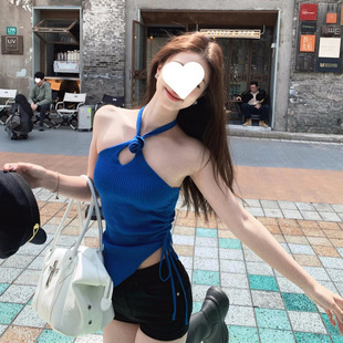 橙色吊带