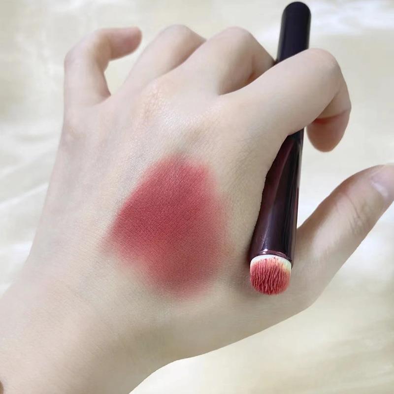 Cepillo de maquillaje de labios portátil cepillo de labios de cabeza redonda cepillo de belleza cepillo de lápiz labial pincel corrector herramienta de belleza única