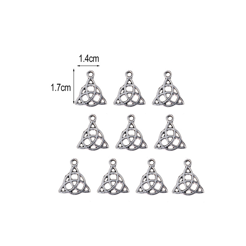 10 Pieces Simple Style Geometric Alloy Pendant Jewelry Accessories display picture 1