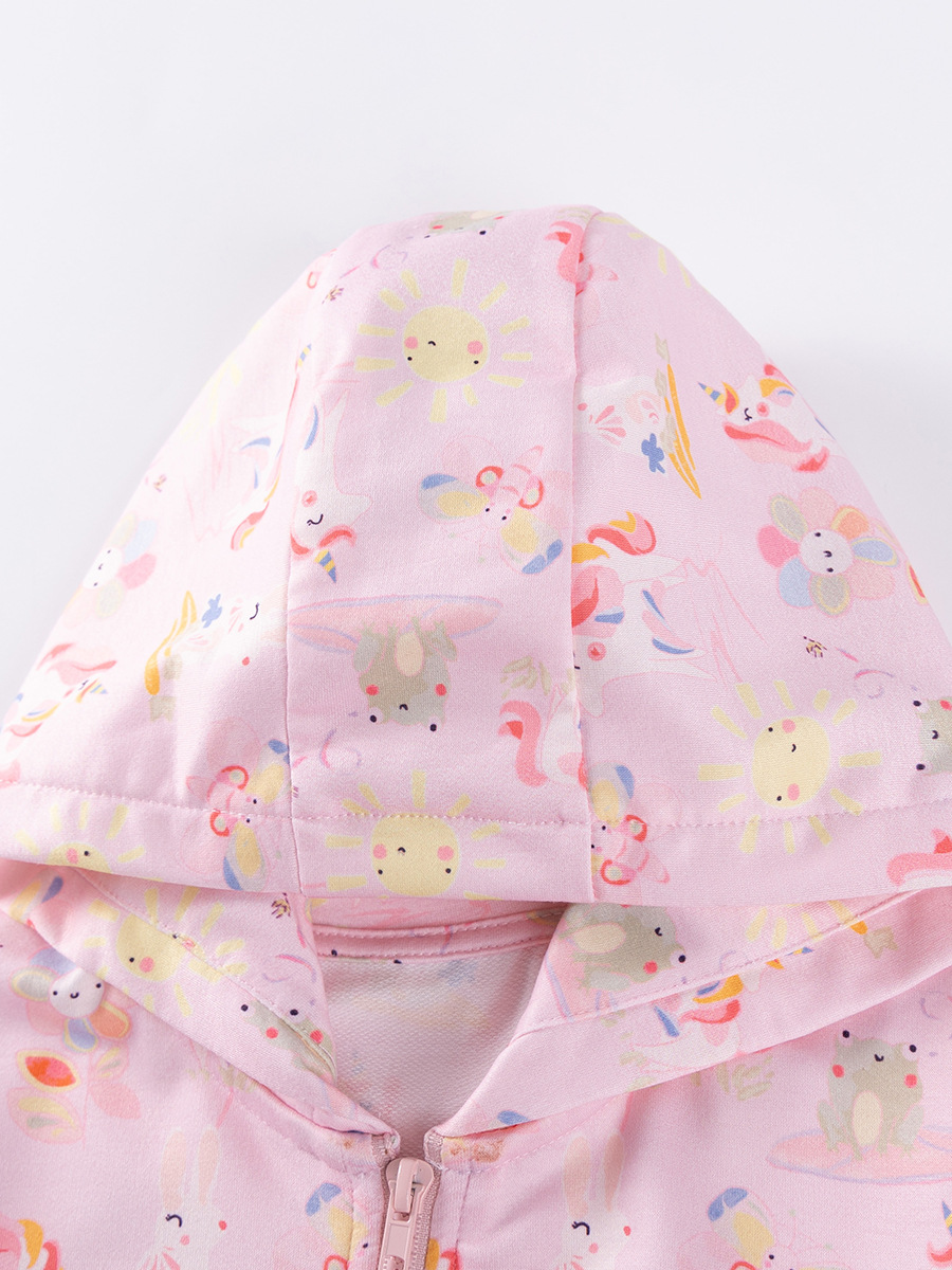 Little Maven Source Factory Ropa para niños al por mayor Suéter con capucha de otoño para niñas Chaqueta para niños de estilo europeo y americano