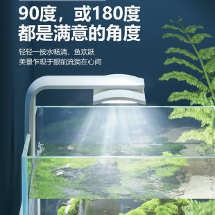 Fish Tank Lighting, Grass Tank Landscaping, Led Fish Tank Lamp, Special Aquatic Plant Tank Landscaping, Small Energy-Saving Rotatable Clip Lamp