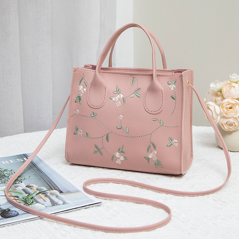 Bolsas de brazo de moda de dama bordadas nicho elegantes bolsas de dama de moda de viaje de brazo bolsas de hombro