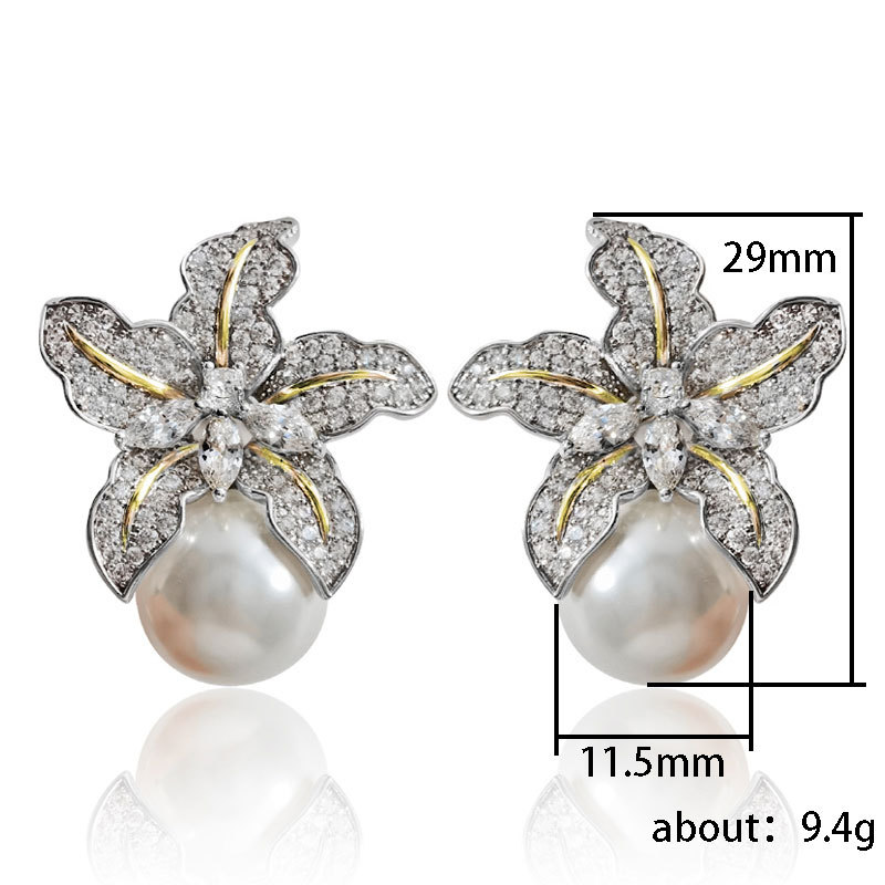 Lily Flower Earrings