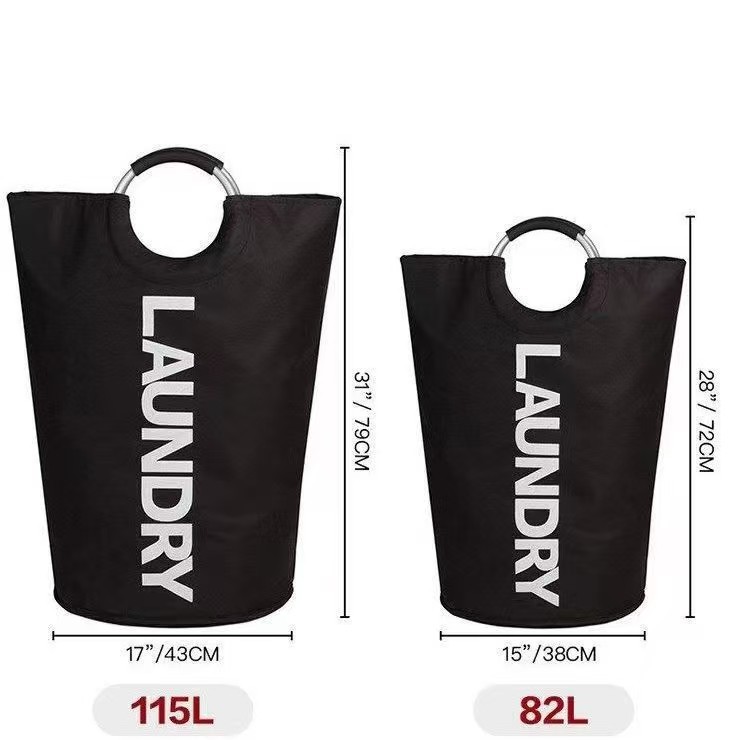 Cesta plegable de tela Oxford para ropa sucia – para hogar, portátil, perchas y almacenamiento transfronterizo