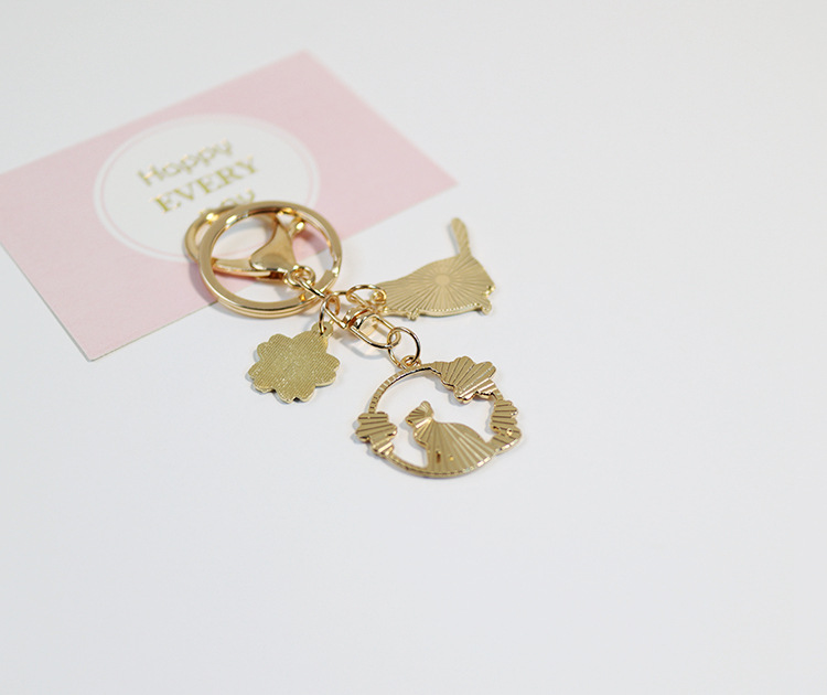 キーホルダー｜うさぎ・かわいい・ピンク・金属製・カップル・ギフト・バッグチャーム・アクセサリー|undefined