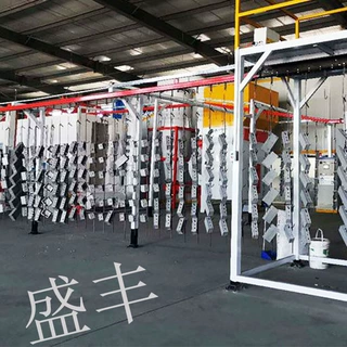 厂家定制自动涂装生产线小五金件静电粉末涂装生产线粉末喷涂设备