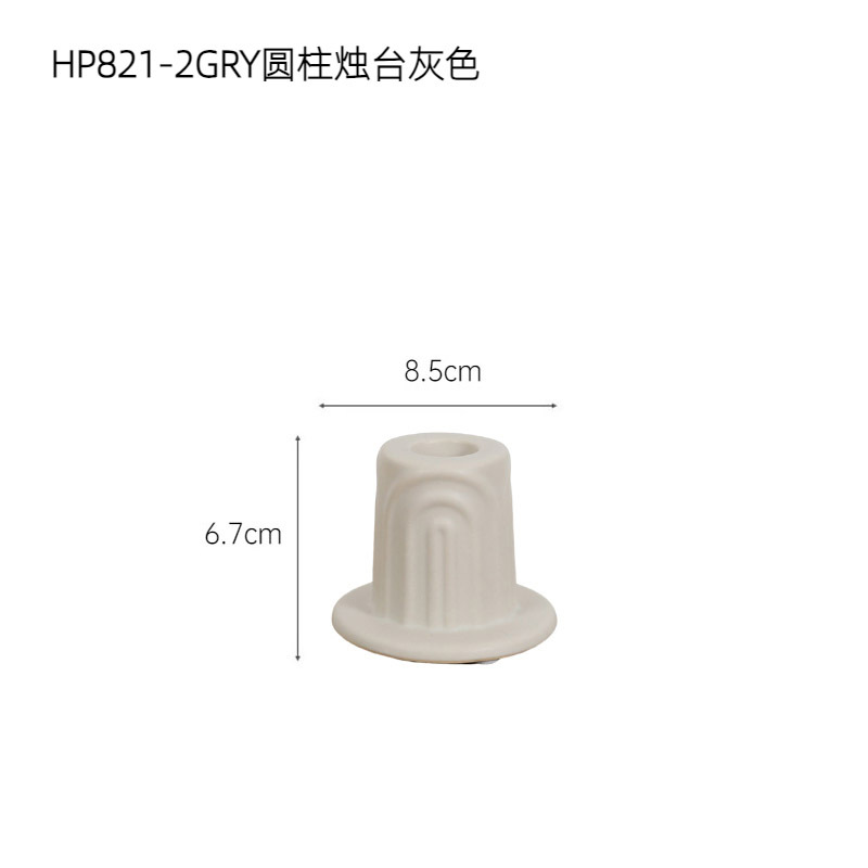 INS Candelabro decoración estilo silencioso estilo crema vela titular hogar sala de estar dormitorio mesa de comedor decoración romántica decoraciones