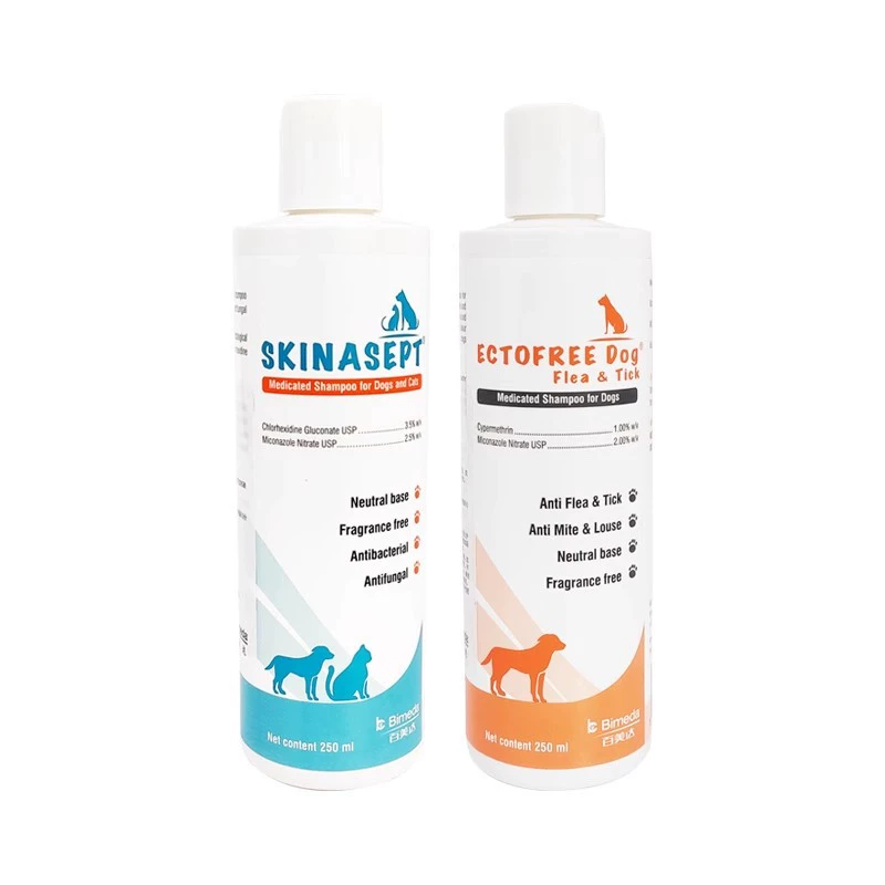 Жидкое средство для купания кошек и собак Baimeda: уход за кожей, профилактика и поддержание здоровья, специальный гель-шампунь для душа для домашних животных