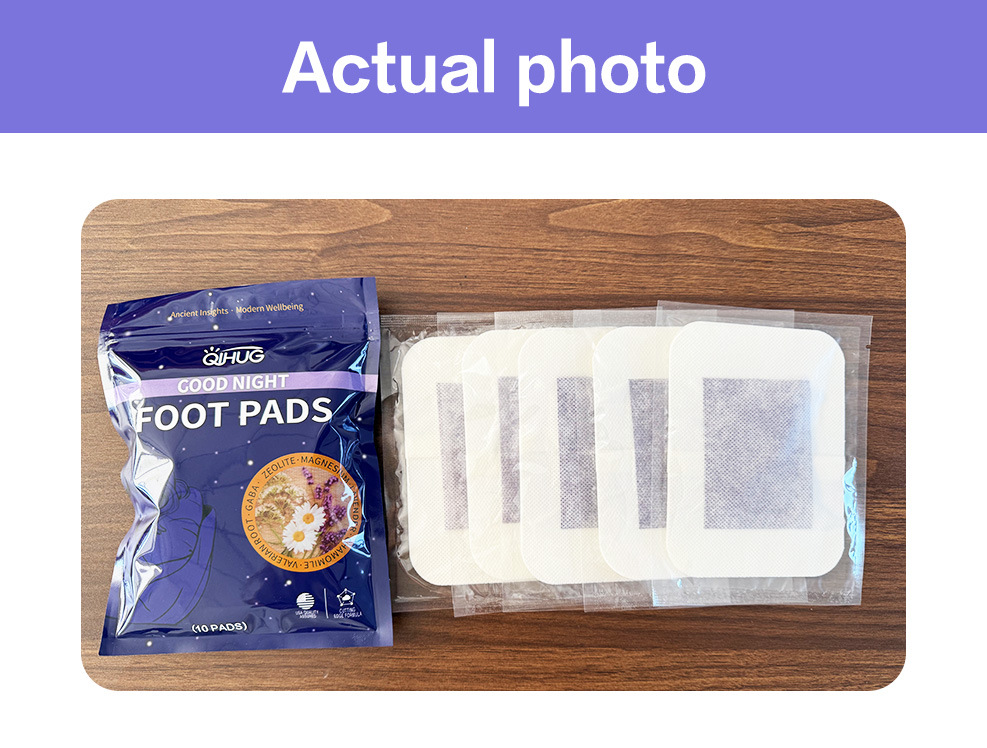 Lavender Foot Pads 10pcs Herbal Foot Care Soothing Night Relaxation specifications