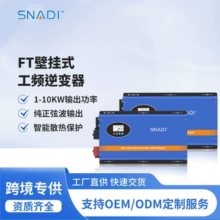 工厂定制1KW/5KW 壁挂式纯正弦波工频逆变器太阳能发电供电逆变器