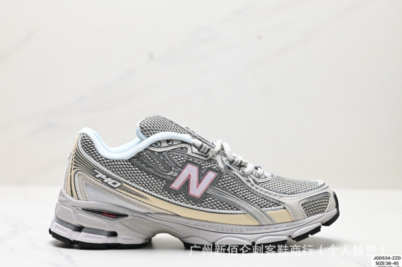 莆田靴ニューバランスピュアオリジナルメッシュNB740スポーツランニングシューズ多用途男性と女性のお父さん新しいランニングカップル男性|undefined