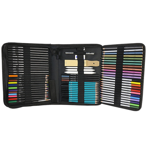 Cross-border bestseller 72-piece colored oil pastel painting set Professional drawing art colored pencil set