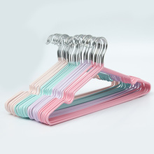 路利厂家批发晒衣挂  家用收纳推荐晾衣架干湿两用浸塑衣架衣服架