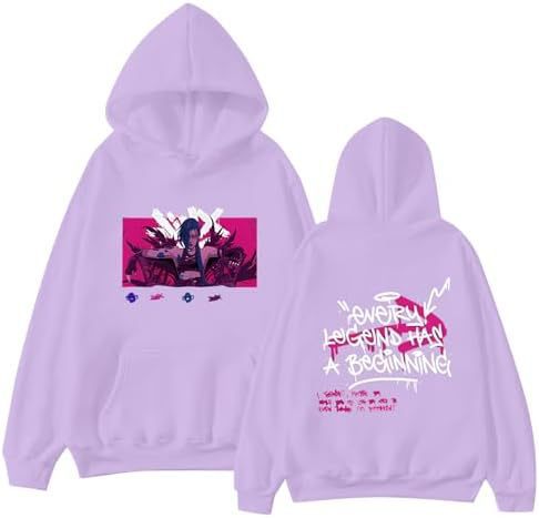 Sudadera transfronteriza AliExpress Arcane jinx Hoodie Novelty Graphic Long Sleeve