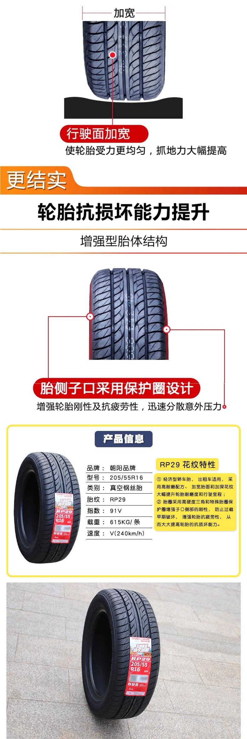 Tires 175 185 195 205 215 225 50/55/60/65/70R14R15R16R17 for sedans