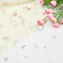 日本进口薄棉纱镂空印花布料手工DIY服装衬衫面料全棉纯棉