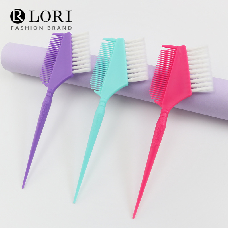 Hair salon hair comb hair salon hair salon perm tools wholesale plastic double pointed tail hair comb barber shop hair treatment comb