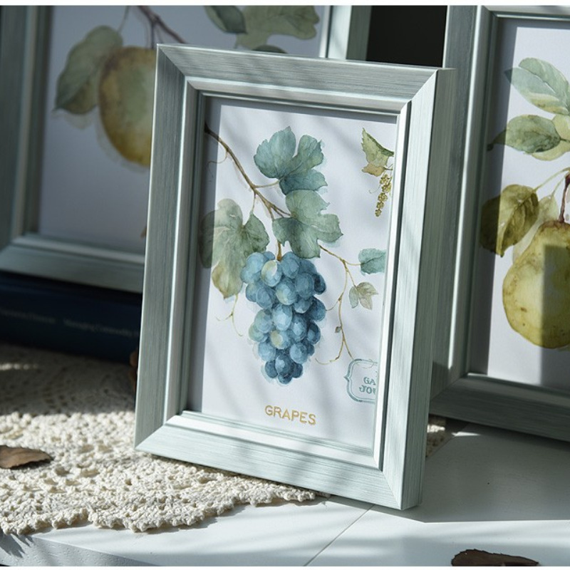 Nordic style bedside photo frame 6 inch 7 inch 8 inch A4A3 landscape photo wall photo frame set table foreign trade wholesale Nordic style bedside photo frame 6 inch 7 inch 8 inch A4A3 landscape photo wall photo frame set table foreign trade wholesale