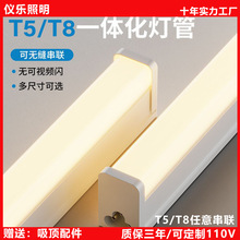 led开关灯管批发一体化灯管t8T5高亮净化灯LED日光灯中山灯具批发