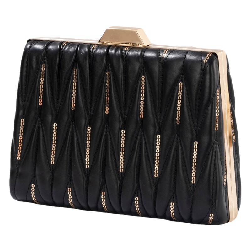 2023 Transfronteriza Popular bolso de noche portátil bolso cuadrado de las mujeres de alta gama de moda todo fósforo hombro bolsa de mensajero al por mayor