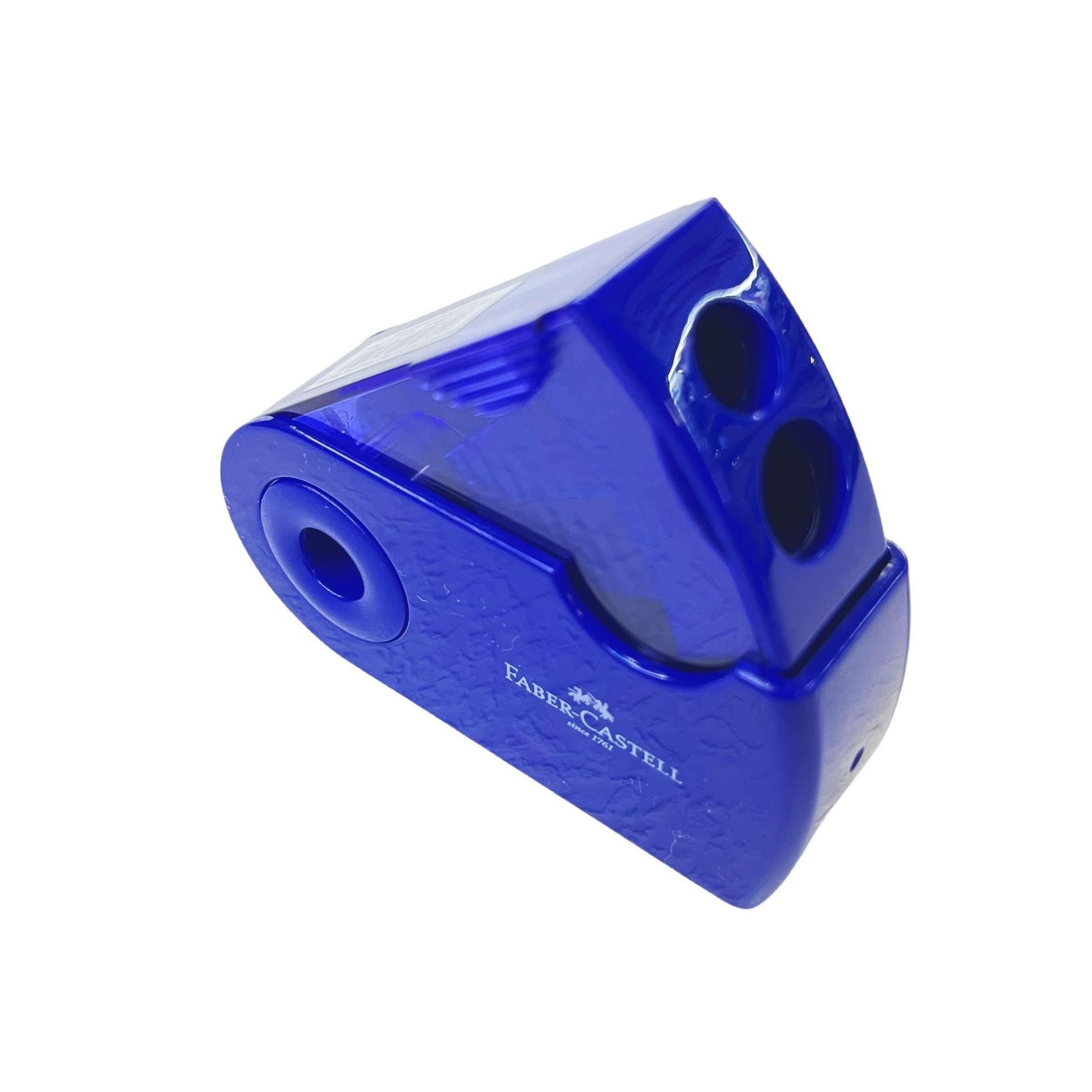 Sacapuntas de lápiz Faber-Jia alemán 1827 Sacapuntas de lápiz de un solo agujero de doble agujero Sacapuntas de lápiz de dibujo de plomo de color Sacapuntas de lápiz de Estudiante