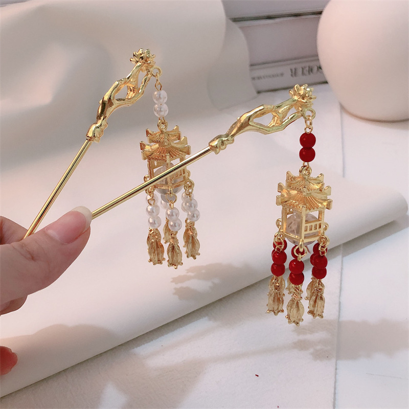 Clipper de cabello de estilo antiguo, lámpara luminosa, clipper de cabello de metal, corte retro, tocado de hadas, joyas para el cabello diarias, mujeres