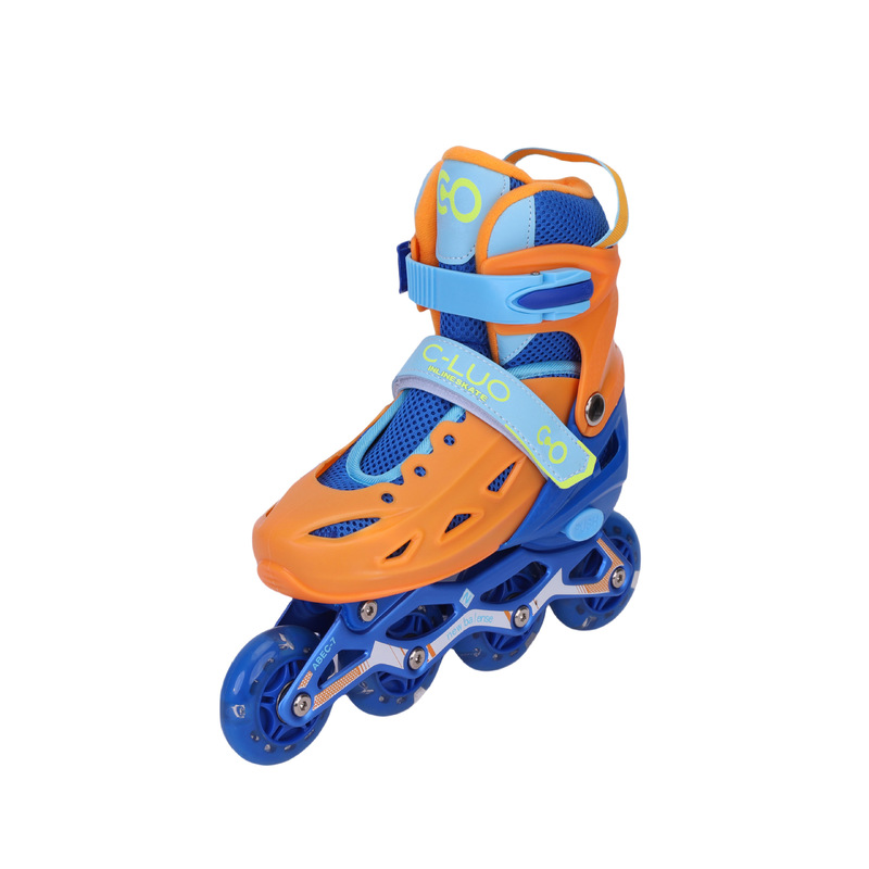 Cross-Border New Beginner Children's Unisex Single-Row Roller Skates Adjustable Professional Inline Skates Cross-Border New Beginner Children's Unisex Single-Row Roller Skates Adjustable Professional Inline Skates