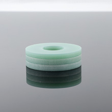 FR4絕緣板墊圈加工生產 水綠色FR4絕緣板環氧板 樹環氧玻纖板